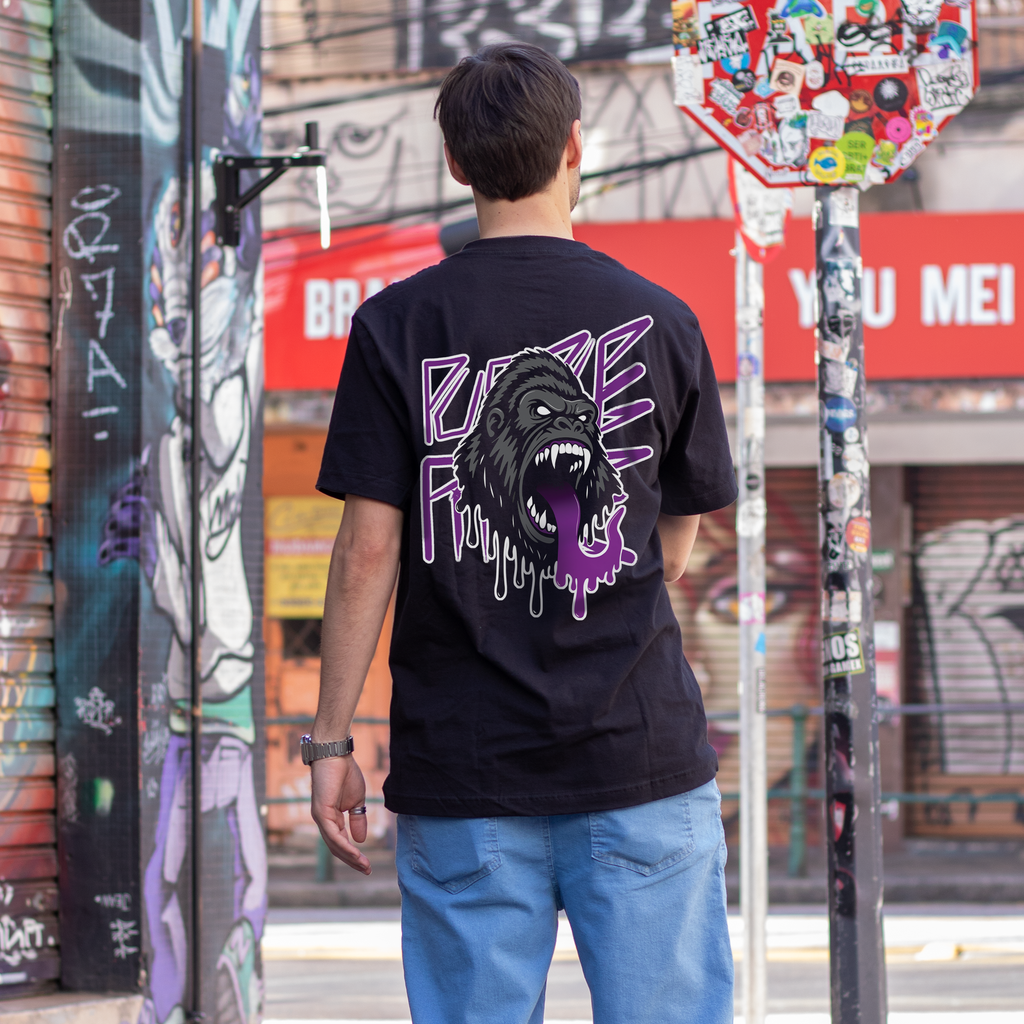 Camiseta - Gorila Roxo